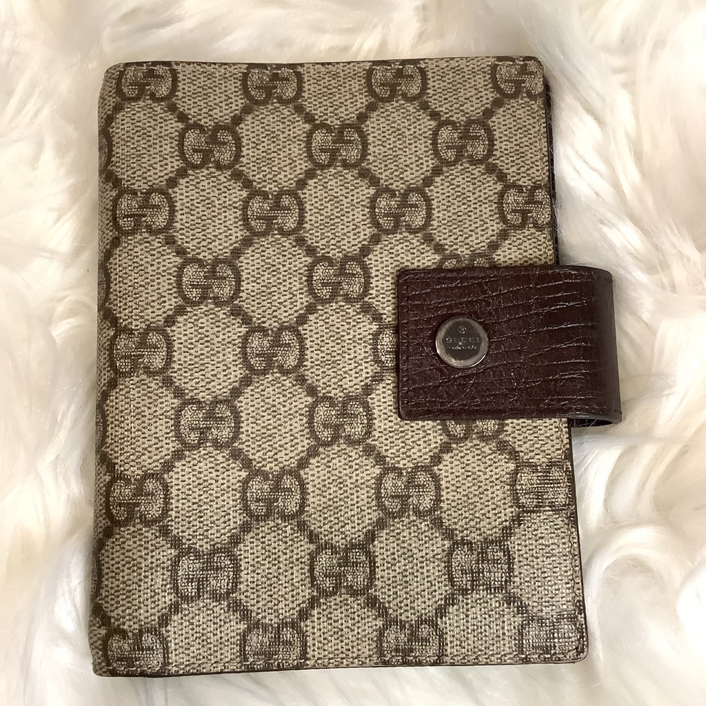 Gucci Gg Pvc Agenda Pm